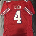 Buffalo Bills Cook #4 Autographed Football Jersey BAS Authenticated