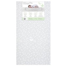 Dream On Me, Orthopedic Extra Firm Foam Standard Crib Mattress, Grey