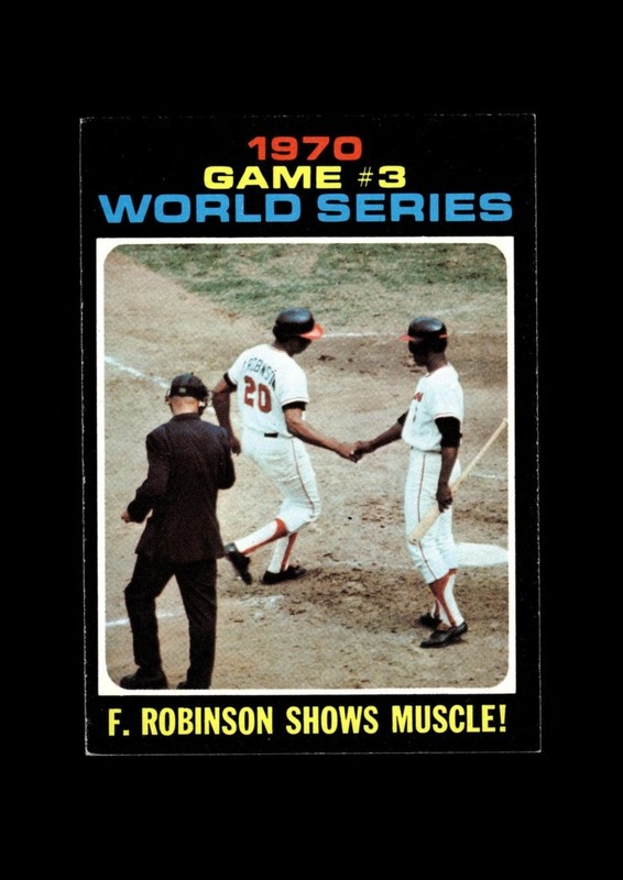 1971 Topps Set-Break #329 Frank Robinson Ws3 EX-EXMINT *GMCARDS*