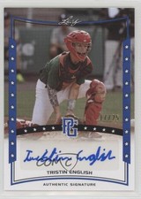 2014 Leaf Perfect Game Showcase Auto Blue 17/25 Tristin English #A-TE1 Auto 0b2