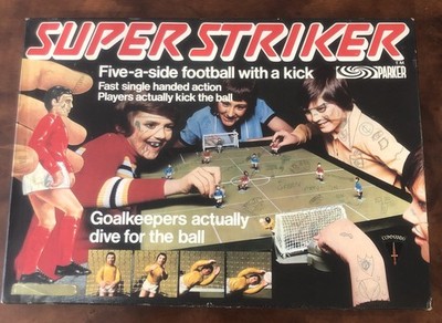 Vintage SUPER STRIKER Football Game by Parker  Soccer 1970s UK World Cup