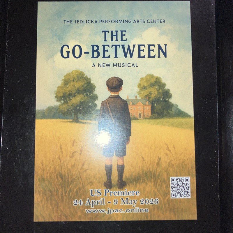 Pre Broadway Musical The Go Between 5x7 Flyer Ready To Frame 2027 Tony Winner