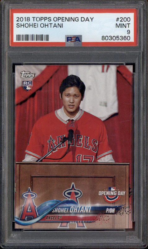 ◆大谷翔平◆Angels◆topps card day◆2018 RC◆ PSA 10 SHOHEI OHTANI 2018 TOPPS GALLERY #118 LA ANGELS