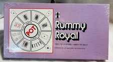 Whitman Rummy Royal Vinyl Game Board With Pink Box - Sealed- 1976