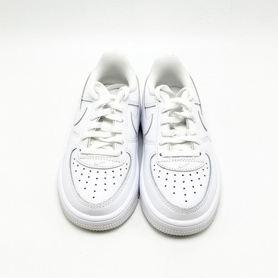 NEW* Pre-School Kids Nike Air Force 1 Low LACE (PS) White/White