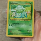 Pokémon Bulbasaur Base Set 44/102 Regular 40 HP Common 1999 English Card