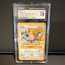 Pokémon Cleffa CGC Gem Mint 10 Celebrations Classic Collection 20/111 Holo 2021