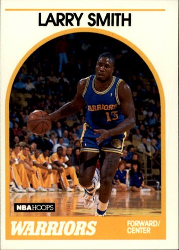 Larry Smith #168 1989 Hoops card