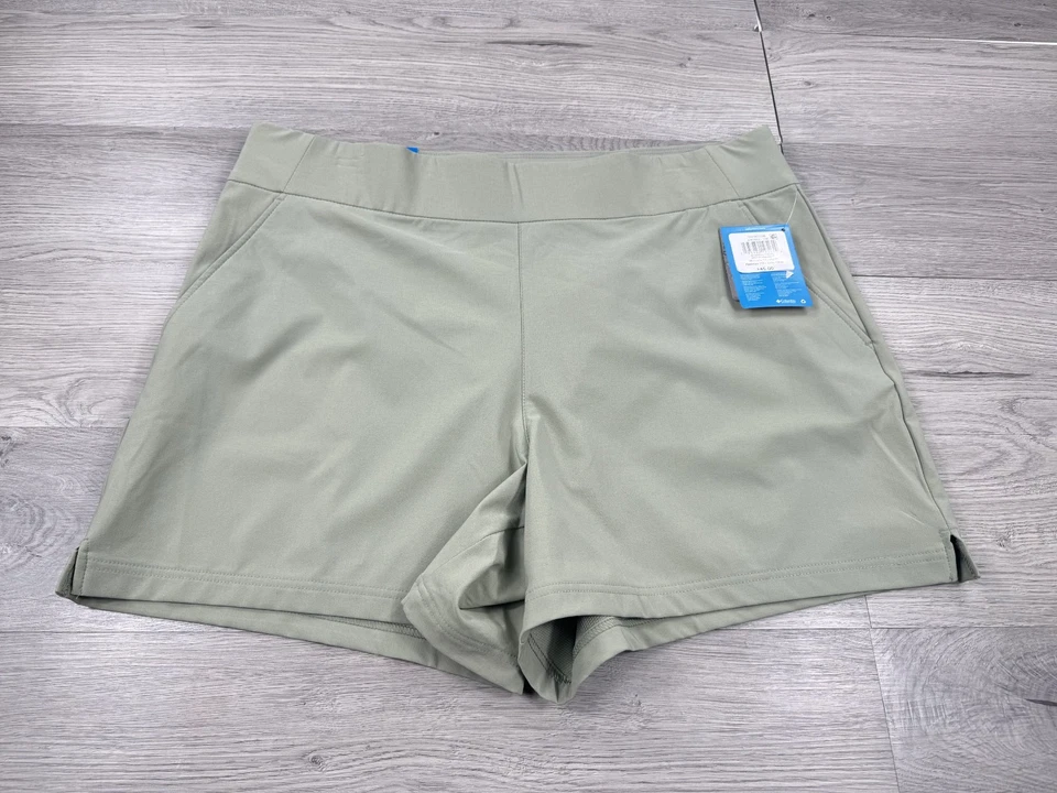 Columbia Shorts Womens 1X Green All Seasons UPF 50+ Stretch Omni Shade UV - Image 2 of 4