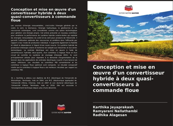 Karthika Jeyaprakash (U. A.) | Conception Et Mise En ¿Uvre D'un Convertisseur...-image