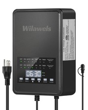 600W Low Voltage Landscape Transformer, 2 Zone Independent Control 120VAC to ...