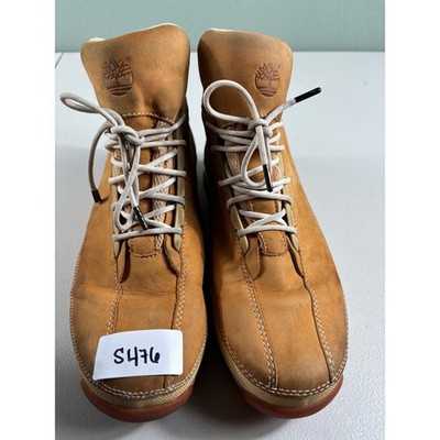 Timberland Euro Hiker Boots Mens Size 10.5M Tan Leather 