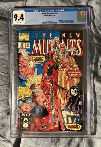 The New Mutants #98 (Marvel Feb. 1991) 9.4 Grade CGC 1st Deadpool Key