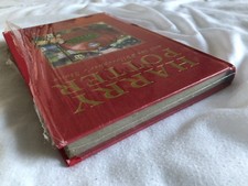 Harry Potter Philosopher's Stone UK Deluxe Cloth Hardcover Edition New Unread