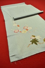 Vintage Japanese Silk Kimono Fabric Textile Remnant Craft Material 60"/BF05/90