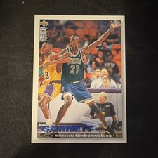 Upper Deck 1995-96 Collector's Choice Kevin Garnett #275 RC