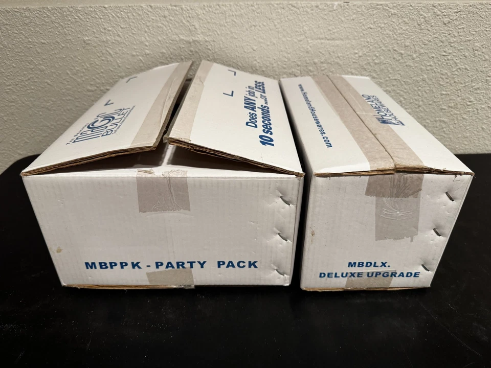 New The Original Magic Bullet 24 Piece Complete Set Model MB1001 Silver HUGE BOX - Image 4 of 4