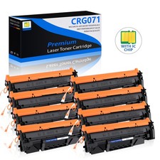 8PK CRG 071 071H Toner For Canon imageClass MF272dw MF273dw MF274dn LBP122dw