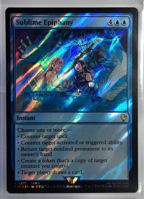 mtg magic Revelation Sublime Epiphany FOIL surge ENGLISCH final fantasy ff