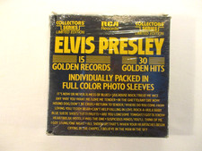 ELVIS PRESLEY - 15 Golden Records - 30 Golden Hits Box Set - 1977 Issue