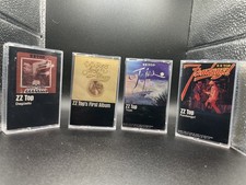 4 ZZ Top Cassette Tapes Job Lot Bundle- Deguello - First Album - Tejas - Fandano