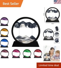 7-Inch Sand Art Frame - Customizable Flow for Stress Relief and Decor