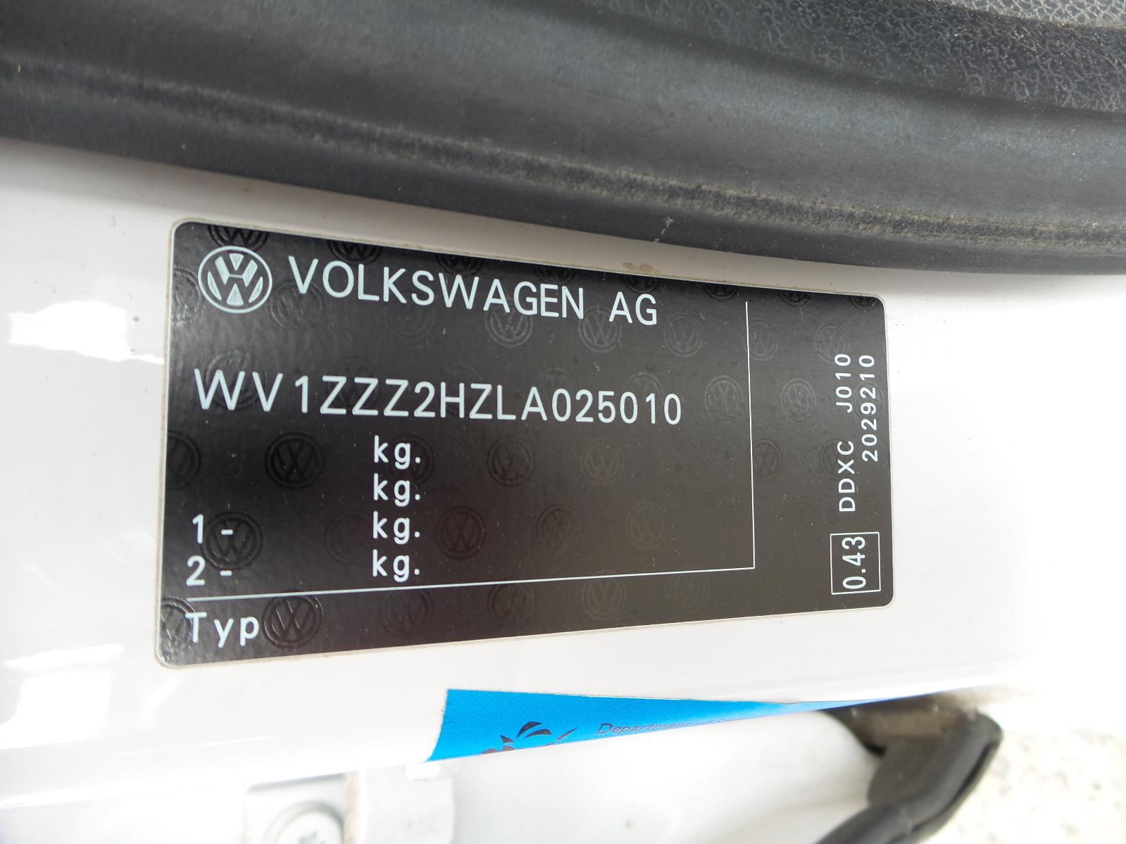 2020 Volkswagen Amarok WIPER ARM FRONT (RIGHT RHS RH SIDE) 2H 09/12-09/22 image 3
