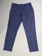 $150 Redvanly Bradley Pull-On Trouser in Navy Blue Size Large 30" Inseam
