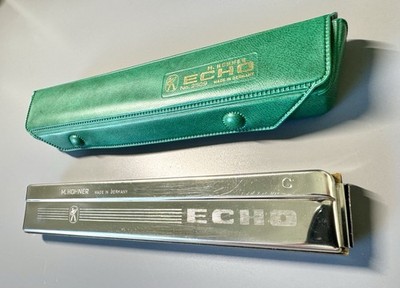 M. Hohner Echo Mundharmonika   Made in Germany   Tonart C   Vintage #2509