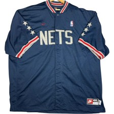 Nike New Jersey Nets Trikot Herren 4XL Blau NBA Team Sport Stars