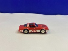 AFX HO SCALE SLOT CAR RED/WHITE PONTIAC FIREBIRD T/A BENCH TESTED