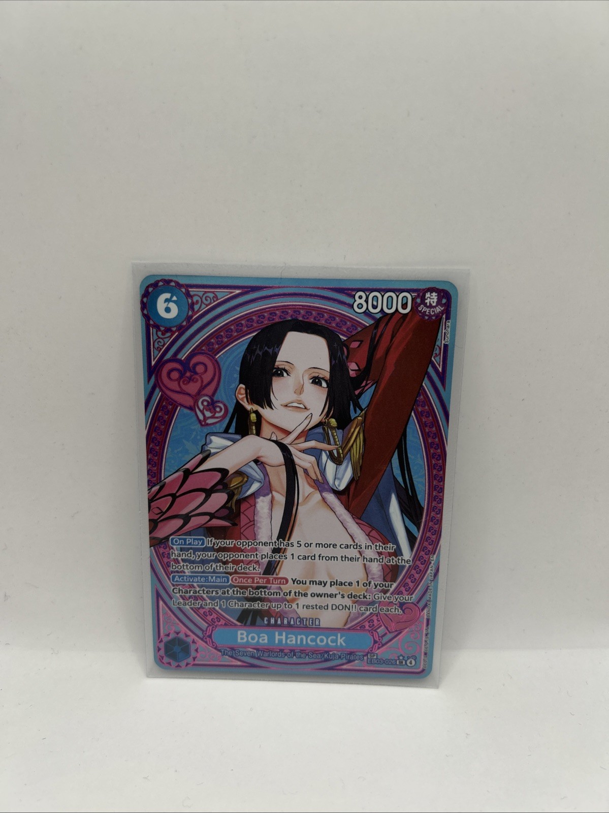 Boa Hancock (SP) EB03-026 Extra Booster: One Piece Heroines Edition Foil