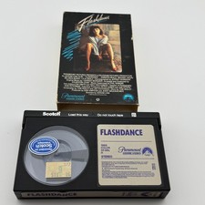 Flashdance Betamax Tape 1983 Paramount Home Video Stereo Color 95 Min