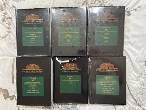 The New Interpreter's Bible Partial Set (6 volumes) HC Commentary Set 2,3,11 New