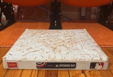 HOUSTON ASTROS VS NEW YORK YANKEES MMP GAME USED BASE 3-29-24 OPENING DAY JEWELS