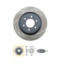 Carquest Premium Painted Brake Rotor: Meets or Exceeds OE Specs, YH720511P