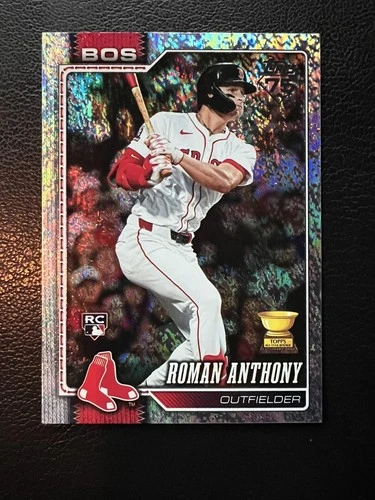 2026 Topps Series 1 Roman Anthony RC Sand Glitter #189 Boston Red Sox