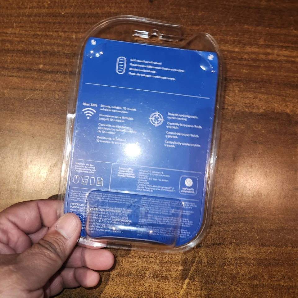 Logitech Design Collection Wireless Mouse Cosmic Play w/ Nano NEW Sealed Comic - Image 2 of 2