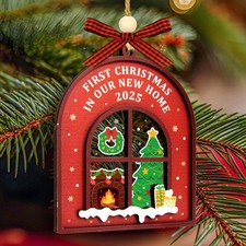 1st Christmas New Home Ornament 2025 - New Home Christmas Ornament 2025, Our Fir