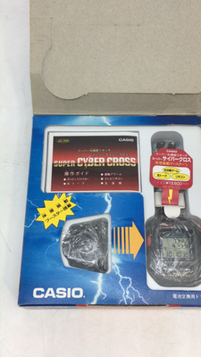 【未使用】カシオ　スーパーサーバークロス・ＪＧ－２００ Unused Casio Super Cyber Cross JG-200 Vintage Digital Men's Watch