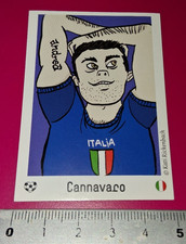2010 Fabio Cannavaro Italien Tschutti Heftli Sticker Aufkleber Juventus Turin
