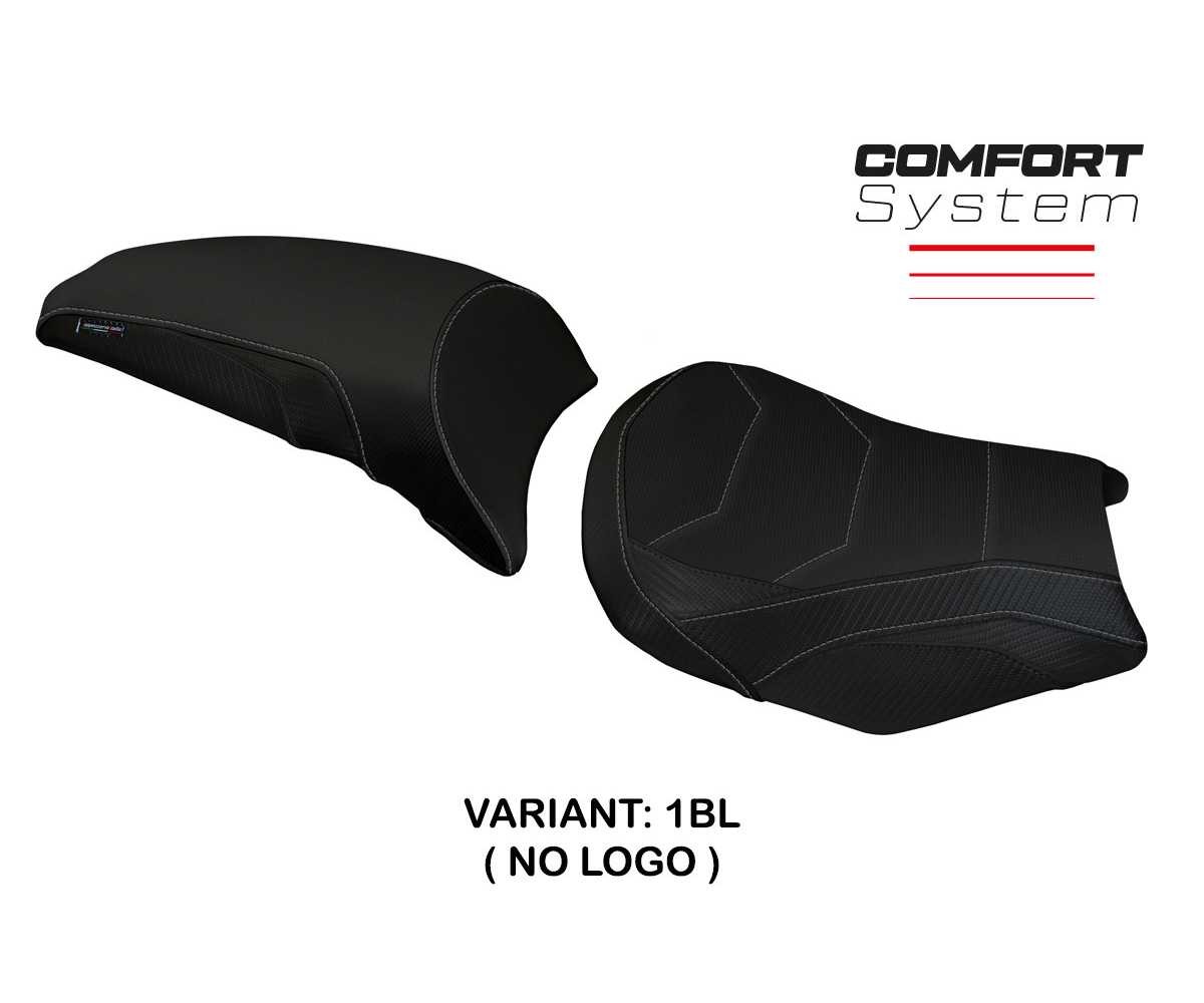 Seat saddle cover Sihu comfort system Black BL TPZ Kawasaki Ninja 650 2017 2026