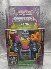 Sla'ker MOTU x TMNT Turtles Of Grayskull Action Figure New NIB Sealed Mattel