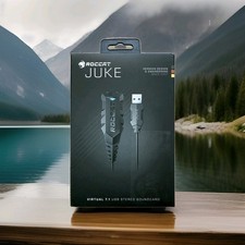 Sealed ROCCAT Juke Virtual 7.1 USB Stereo Soundcard  Headset Adapter Gaming PC