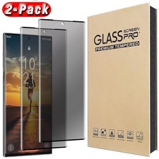 For Samsung Galaxy Note10/Note10 Privacy Tempered Glass Screen Protector 2-Pack