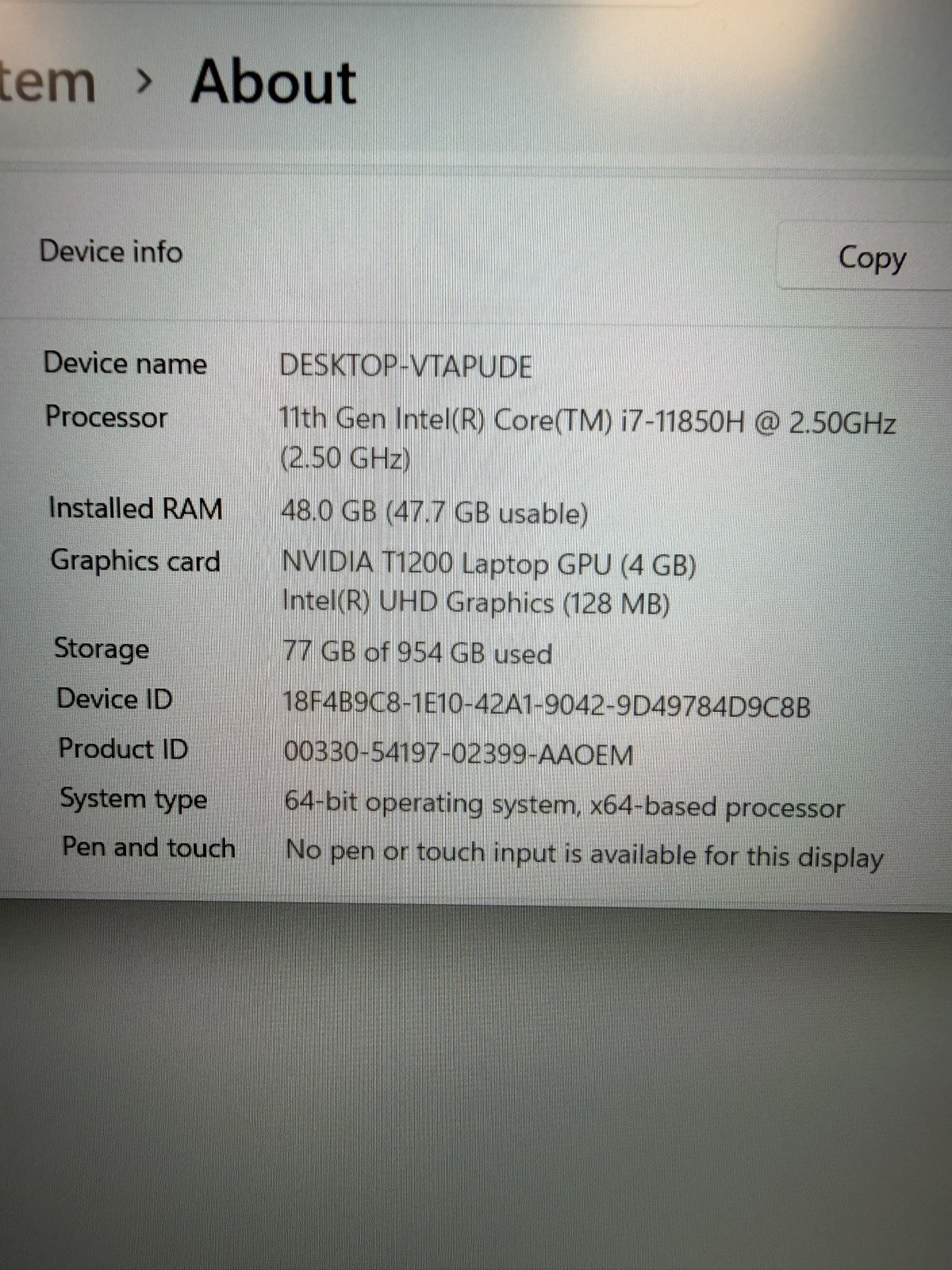Lenovo Notebooks ThinkPad P15 Gen 2, 15.6-Inch Laptop, with Intel i7-11850H, 0 SSD, Windows 11 Pro