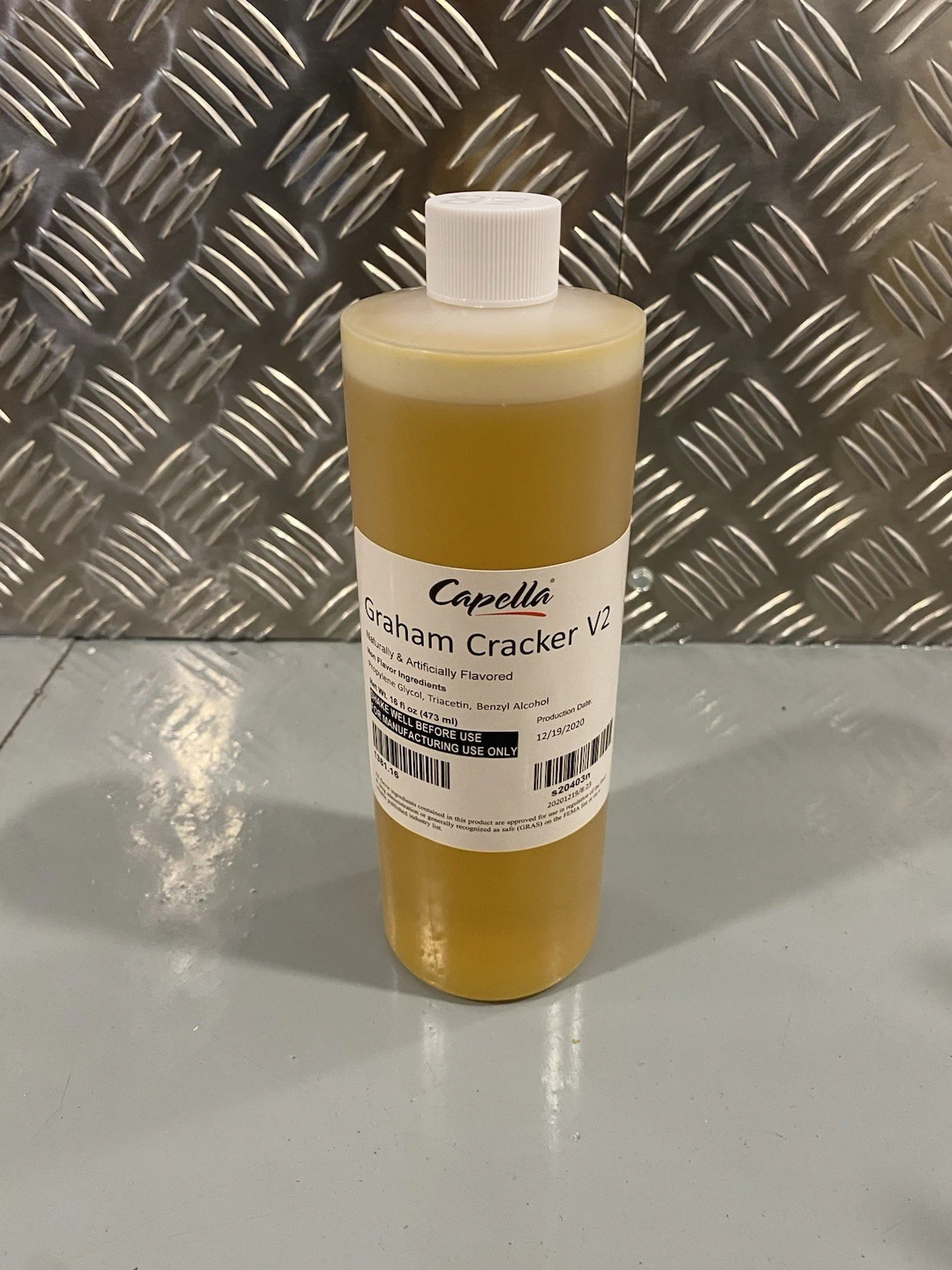 Capella Graham Cracker V2 Flavour 16oz 473ml Production Date 19/12/2020
