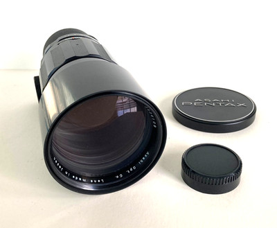 SUPER TAKUMAR 300MM F/4 WITH CAPS CLEAN GLASS M42 SCREW MOUNT ASAHI PENTAX