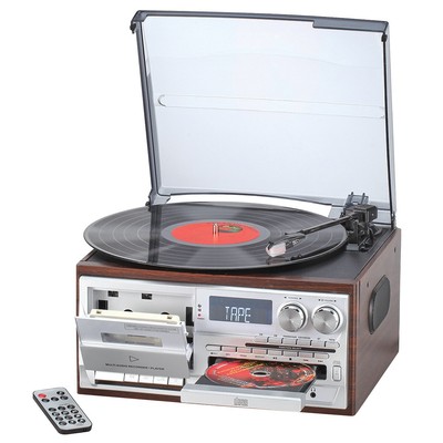 Multi Media Player with Built-in Speakers by OakRidge