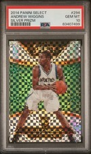 2014 Panini Select Andrew Wiggins RC No.294 Silver Prizm Courtside PSA 10